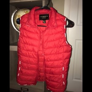 Forever 21 Sport Luxe size XS red vest
